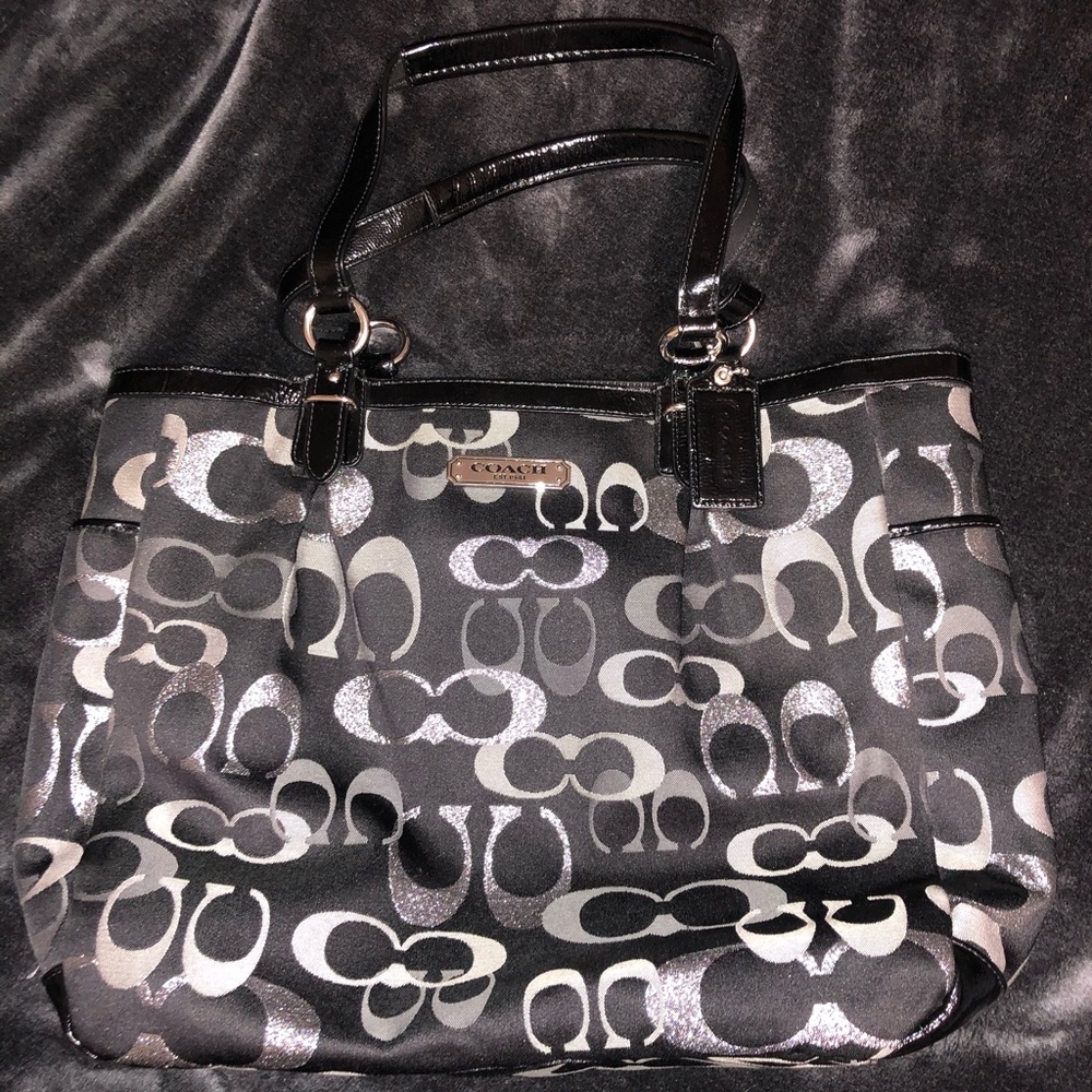 Black Coach Tote